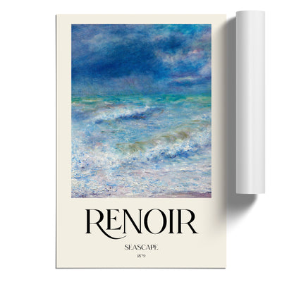 Seascape Print By Pierre-Auguste Renoir