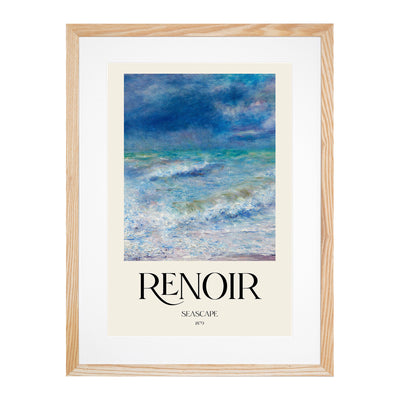 Seascape Print By Pierre-Auguste Renoir