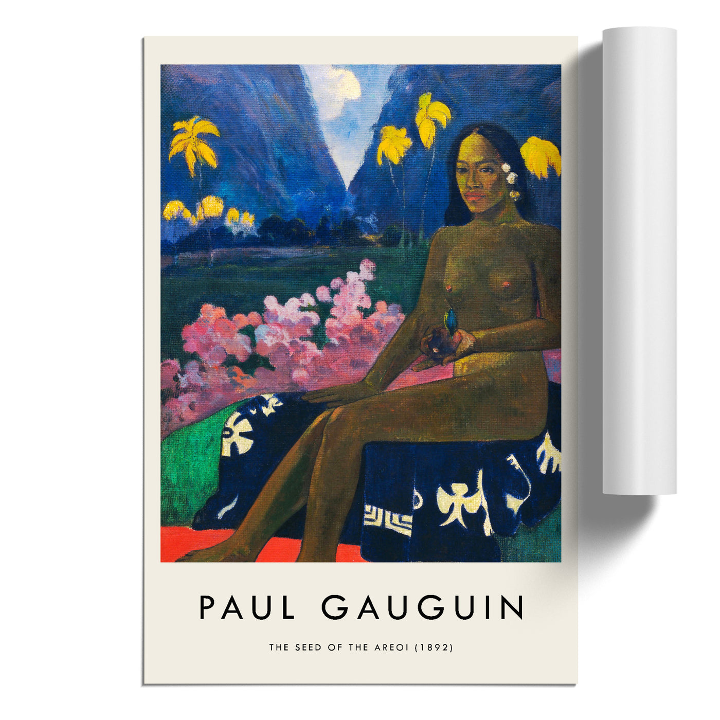 Seated Woman Vol.3 Print By Paul Gauguin