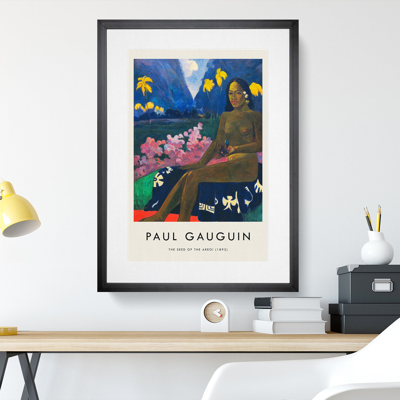 Seated Woman Vol.3 Print By Paul Gauguin