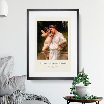 Secrets I Love Print By William-Adolphe Bouguereau