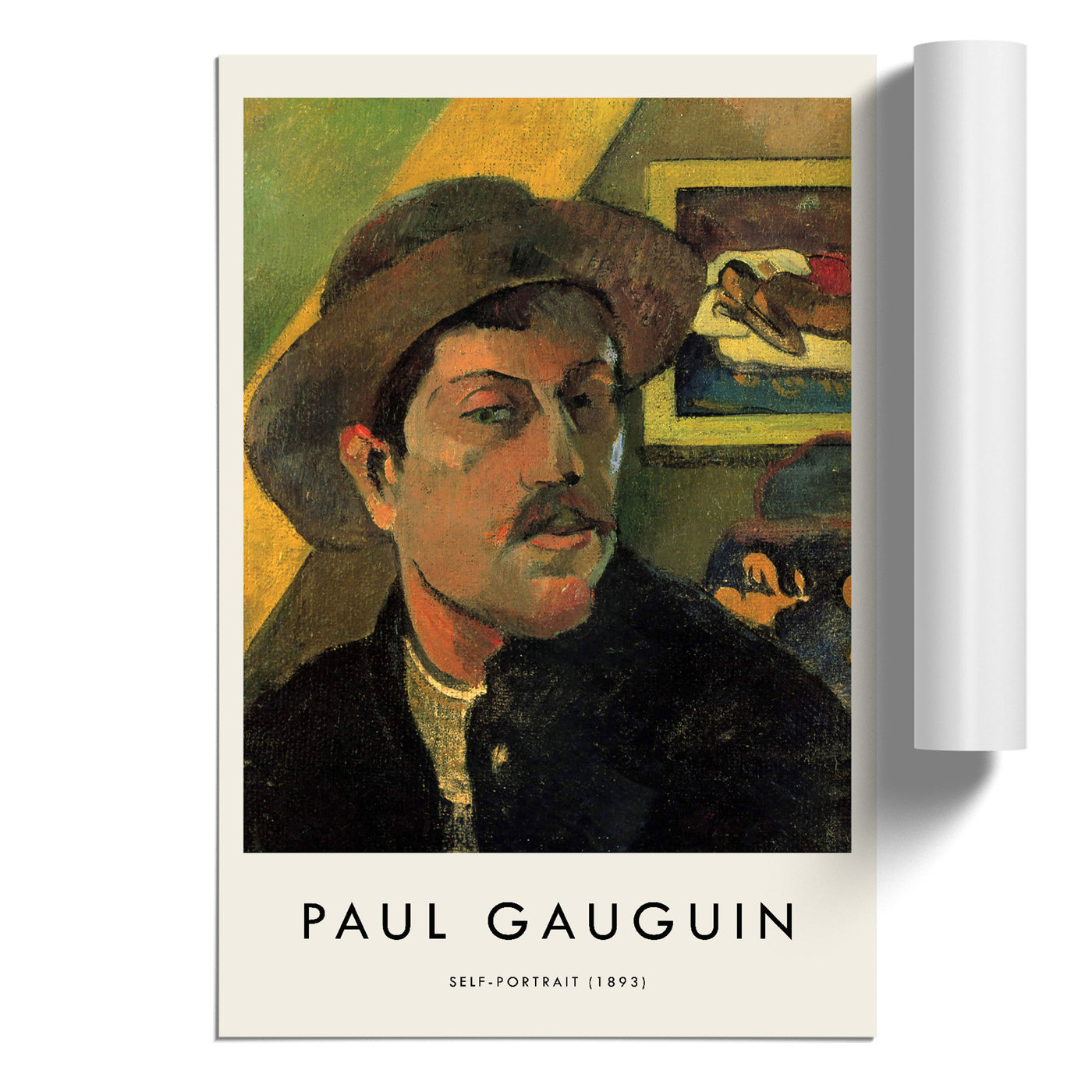 Self Portrait Print By Paul Gauguin