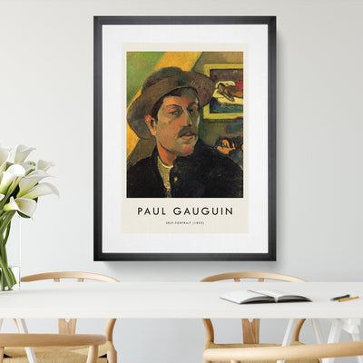 Self Portrait Print By Paul Gauguin