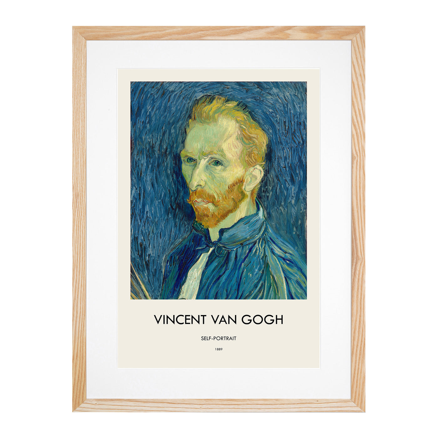 Self Portrait Vol.1 Print By Vincent Van Gogh