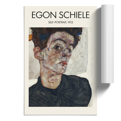 Self Portrait Vol.2 Print By Egon Schiele