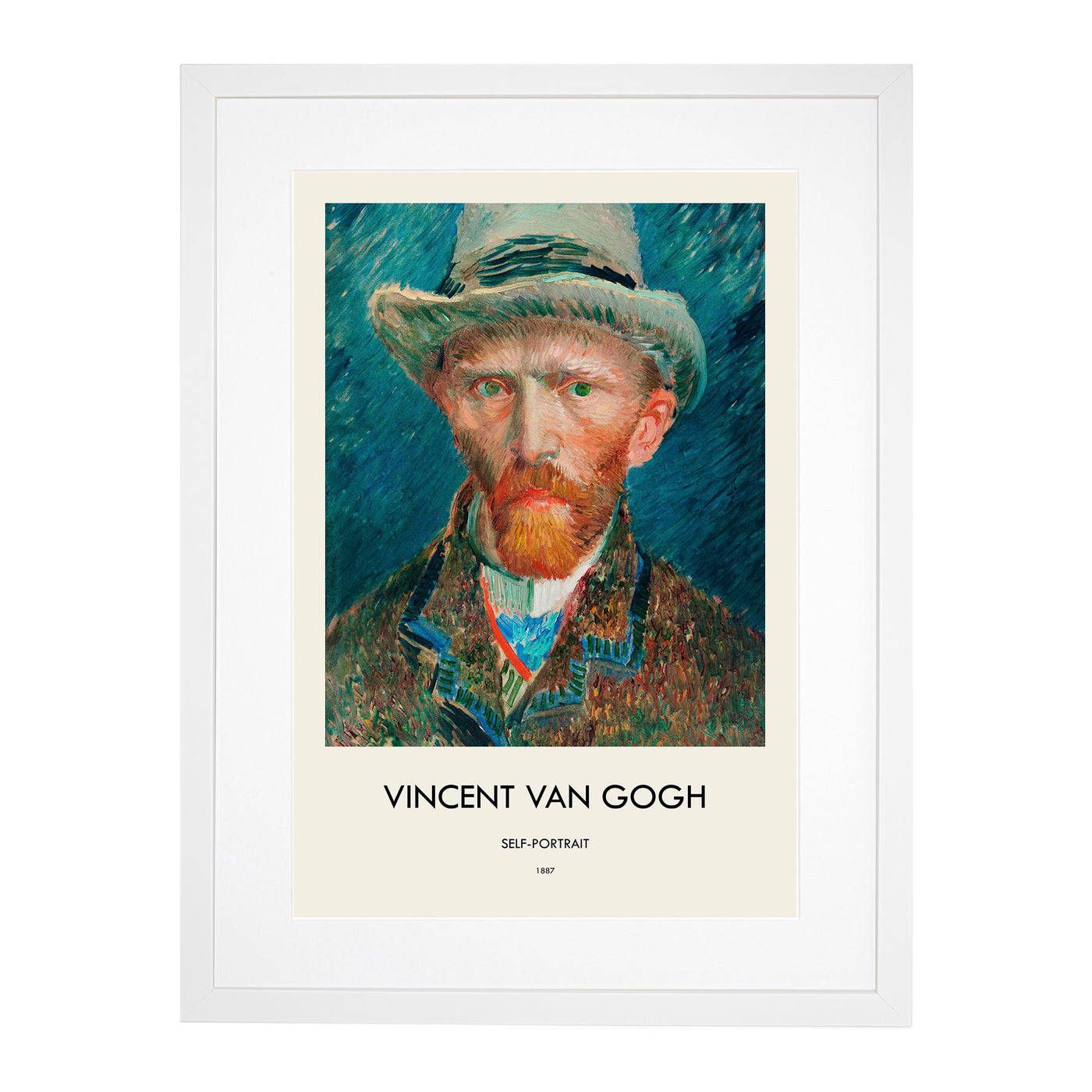 Self Portrait Vol.2 Print By Vincent Van Gogh