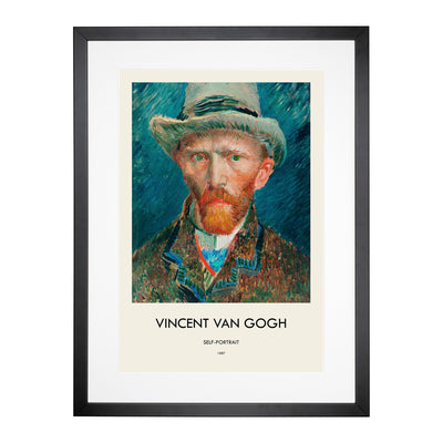 Self Portrait Vol.2 Print By Vincent Van Gogh Framed Print Main Image