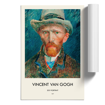 Self Portrait Vol.2 Print By Vincent Van Gogh