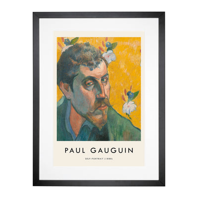 Self Portrait Vol.4 Print By Paul Gauguin Framed Print Main Image