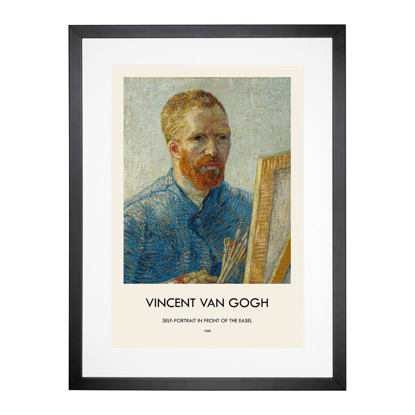 Self Portrait Vol.6 Print By Vincent Van Gogh Framed Print Main Image