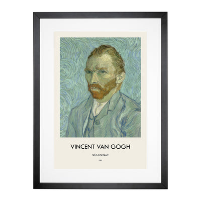 Self Portrait Vol.7 Print By Vincent Van Gogh Framed Print Main Image