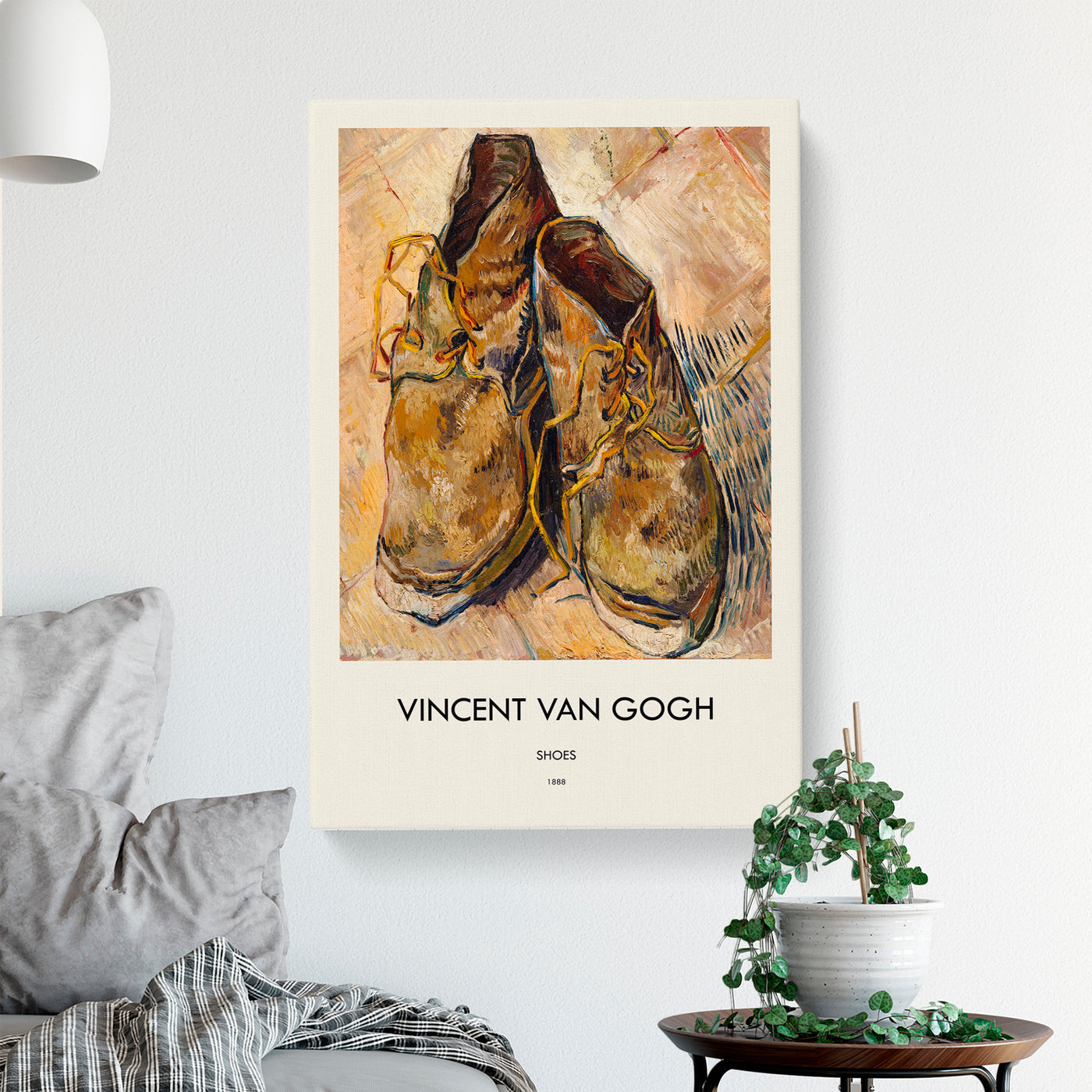 Van gogh shoes on sale print