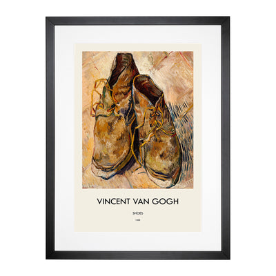 Shoes Print By Vincent Van Gogh Framed Print Main Image