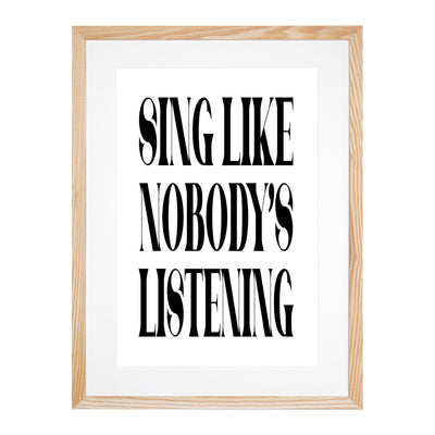 Sing