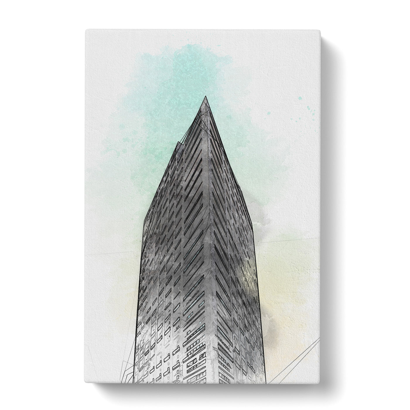 Sketching The Architecture Vol.1 Canvas Print Main Image