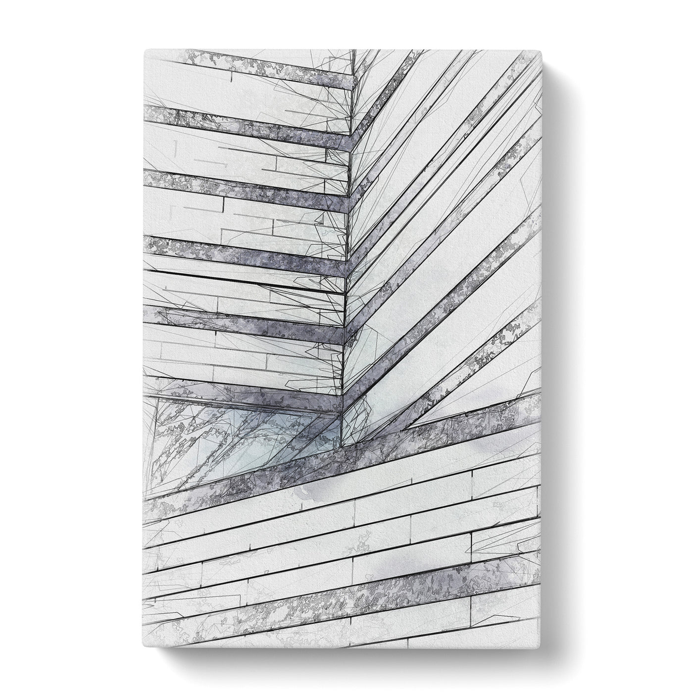 Sketching The Architecture Vol.20 Canvas Print Main Image