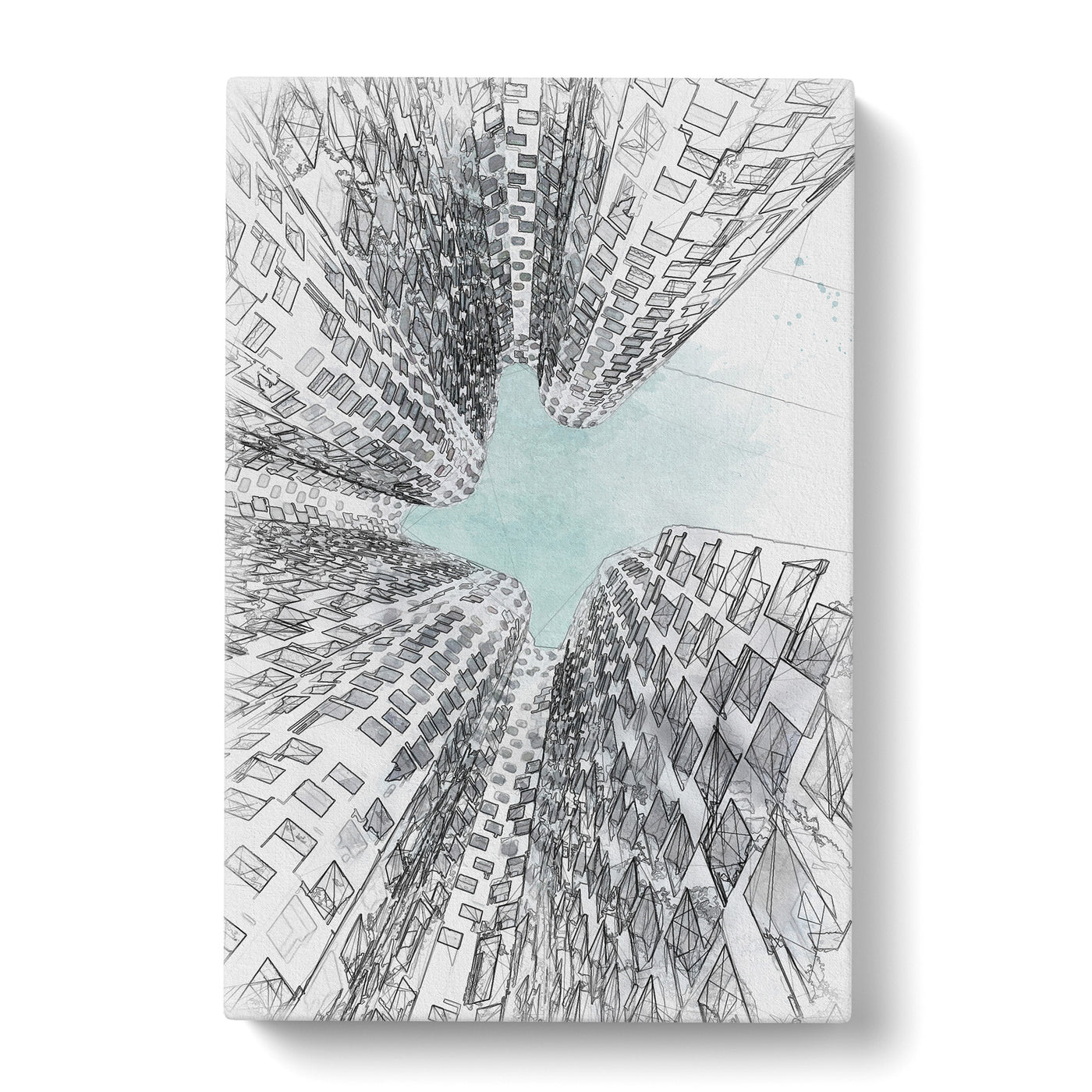 Sketching The Architecture Vol.26 Canvas Print Main Image