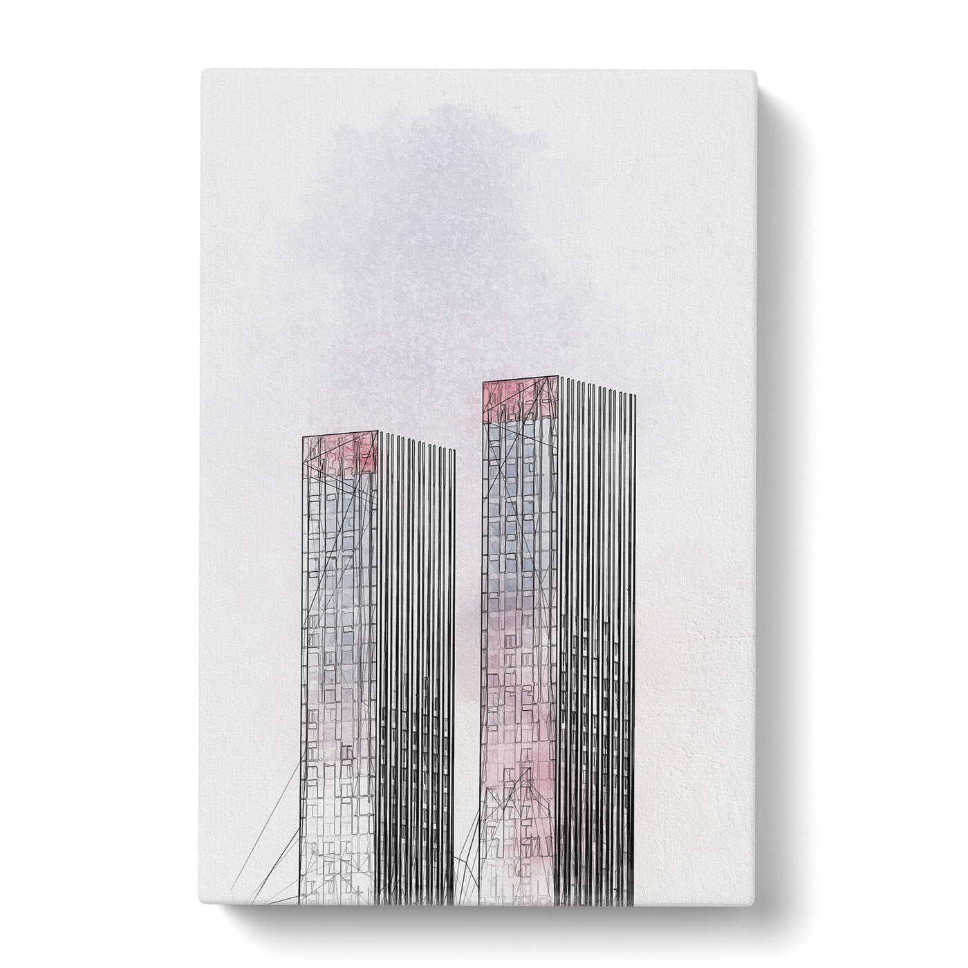 Sketching The Architecture Vol.27 Canvas Print Main Image