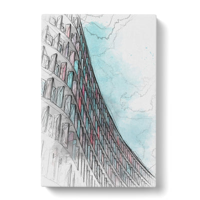 Sketching The Architecture Vol.3 Canvas Print Main Image