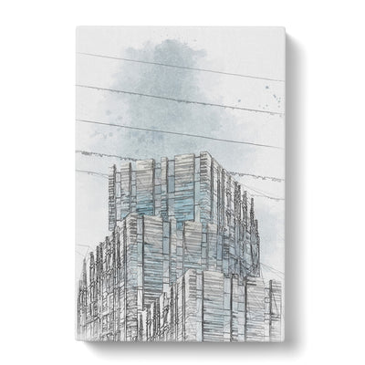 Sketching The Architecture Vol.9 Canvas Print Main Image