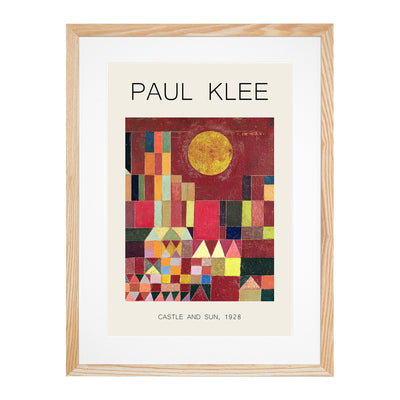 Slot Og Sol Print By Paul Klee