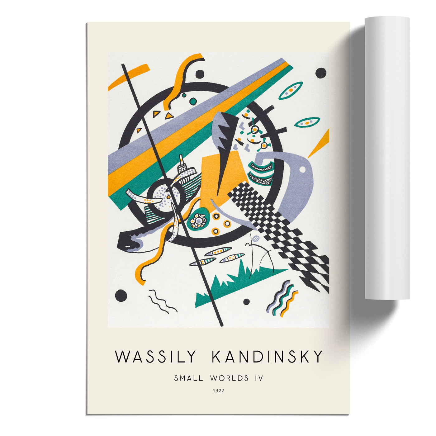 Small Worlds Iv Print By Wassily Kandinsky