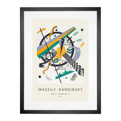 Small Worlds Iv Print By Wassily Kandinsky Framed Print Main Image