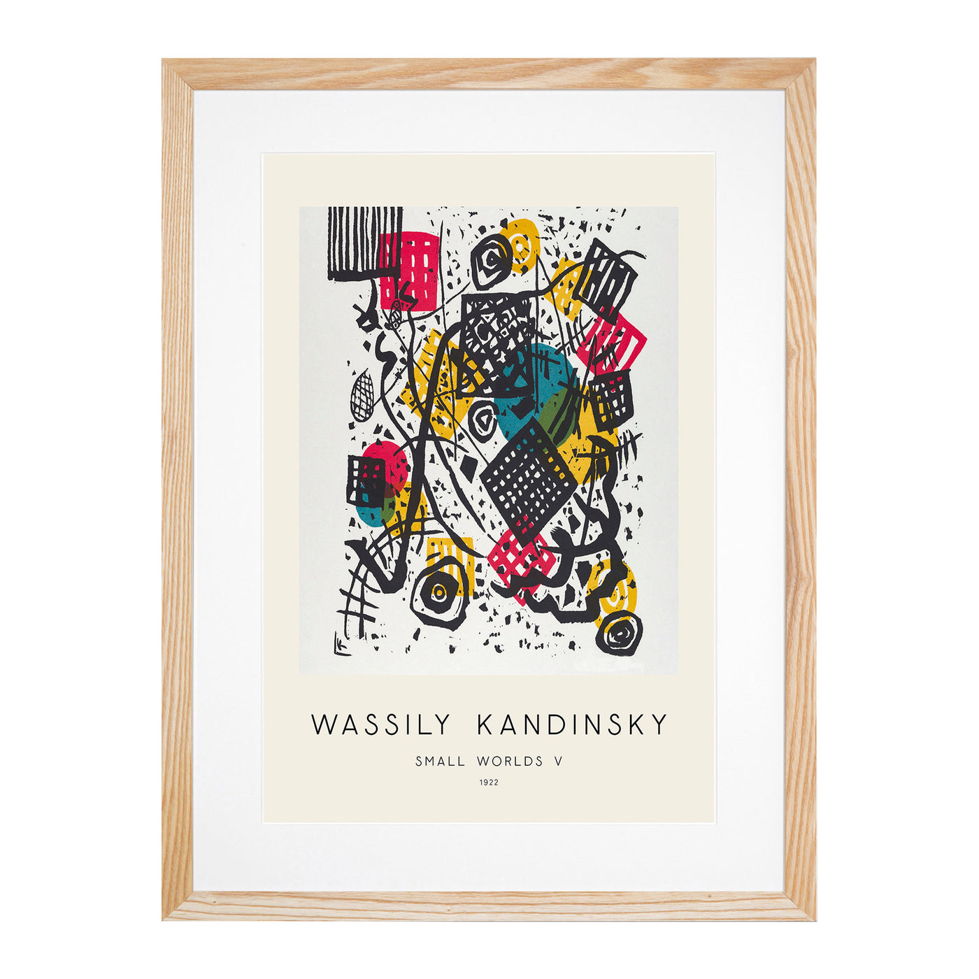 Small Worlds V Print By Wassily Kandinsky