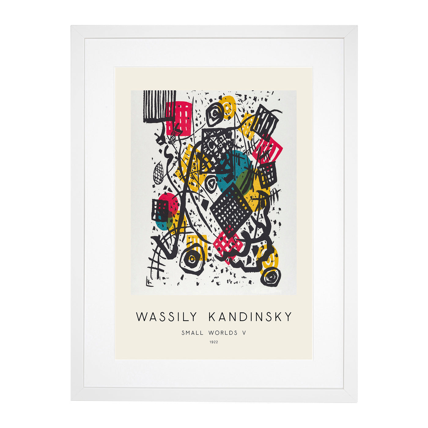 Small Worlds V Print By Wassily Kandinsky