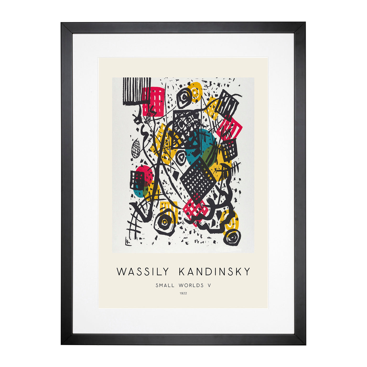 Small Worlds V Print By Wassily Kandinsky Framed Print Main Image