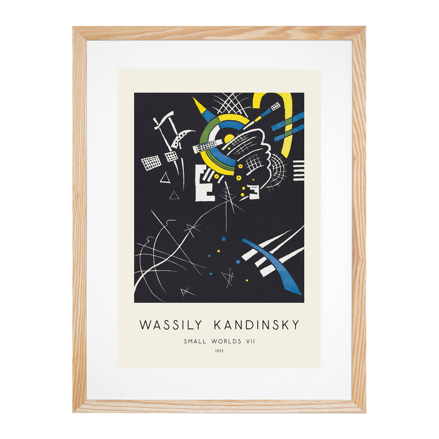 Small Worlds Vii Print By Wassily Kandinsky