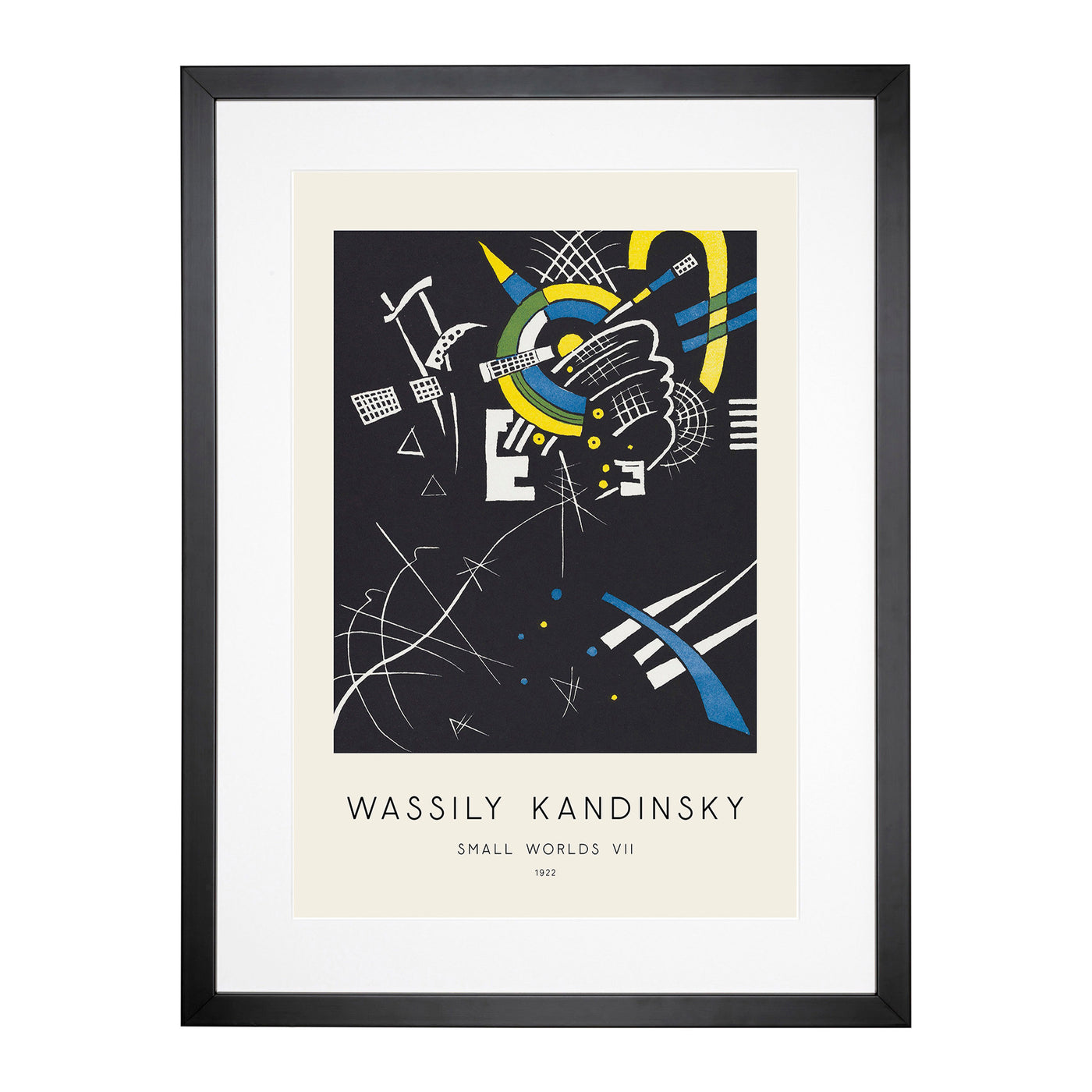 Small Worlds Vii Print By Wassily Kandinsky Framed Print Main Image