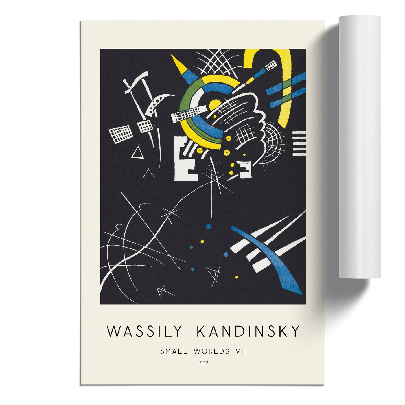 Small Worlds Vii Print By Wassily Kandinsky