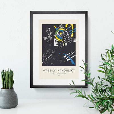 Small Worlds Vii Print By Wassily Kandinsky