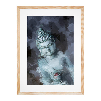 Smoke Surrounding The Buddha