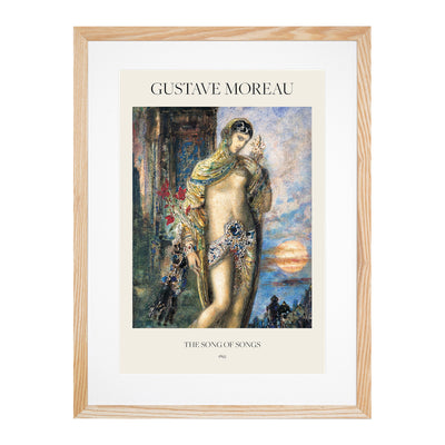 Song Of Songs Print By Gustave Moreau