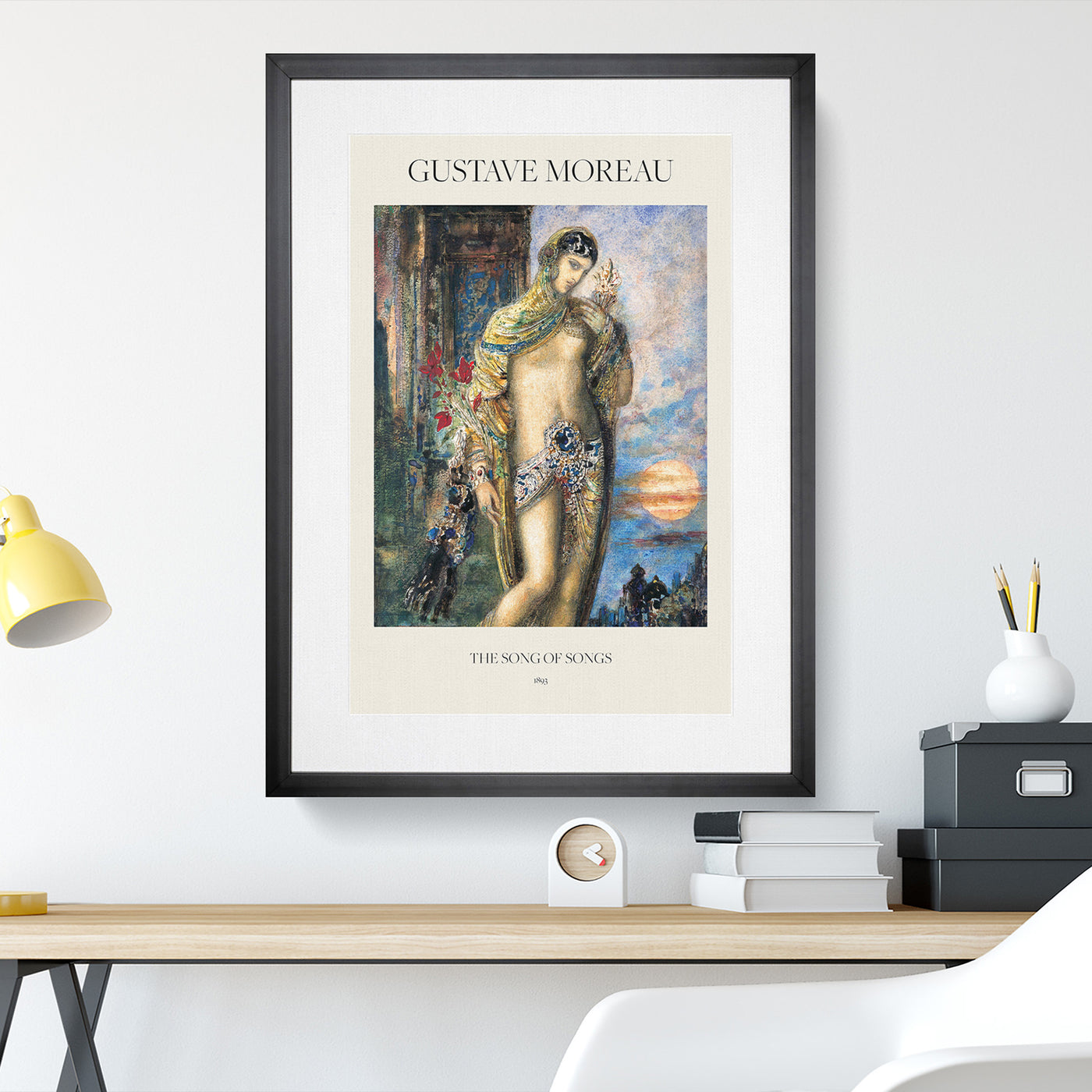 Song Of Songs Print By Gustave Moreau