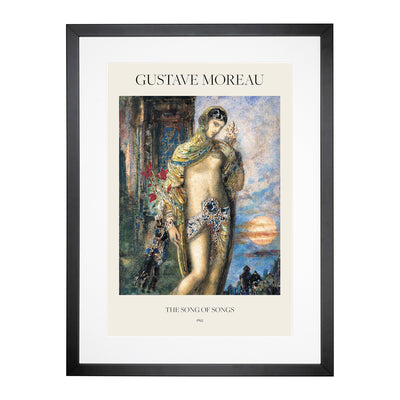 Song Of Songs Print By Gustave Moreau Framed Print Main Image