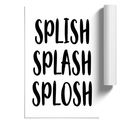 Splish Splash Splosh