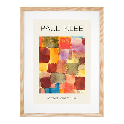 Squares Print By Paul Klee