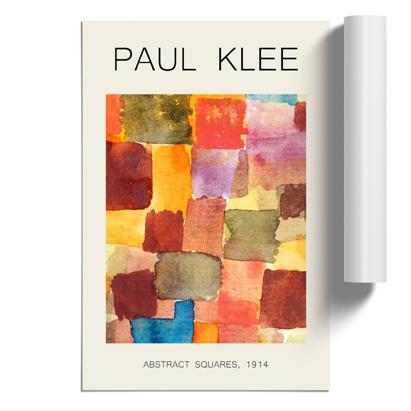 Squares Print By Paul Klee