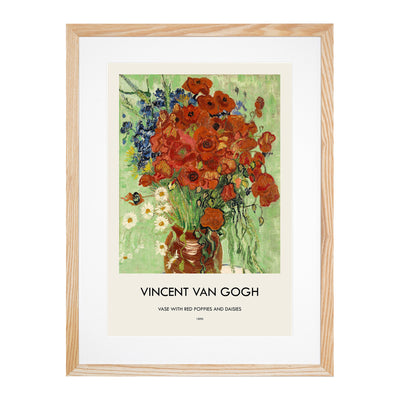 Still Life With Daisys Print By Vincent Van Gogh