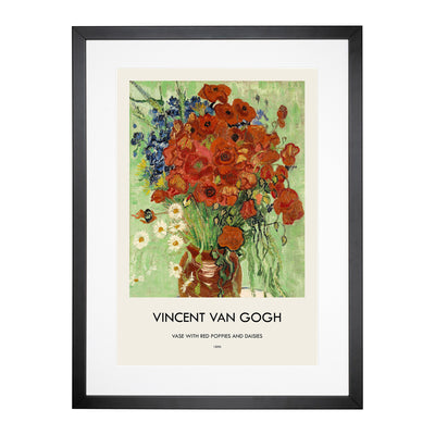 Still Life With Daisys Print By Vincent Van Gogh Framed Print Main Image