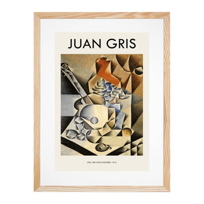 Still Life With Flowers Print By Juan Gris