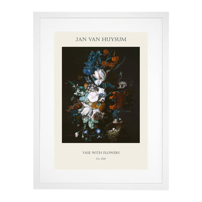 Still Life With Flowers Vol.12 Print By Jan Van Huysum