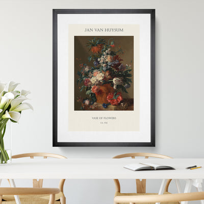 Still Life With Flowers Vol.13 Print By Jan Van Huysum