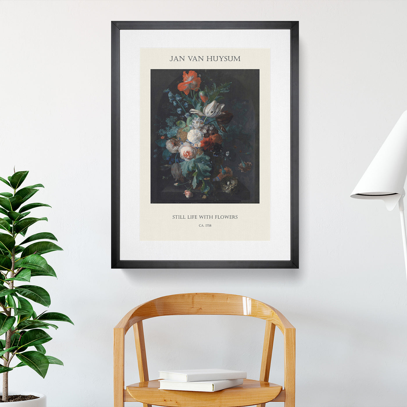 Still Life With Flowers Vol.4 Print By Jan Van Huysum