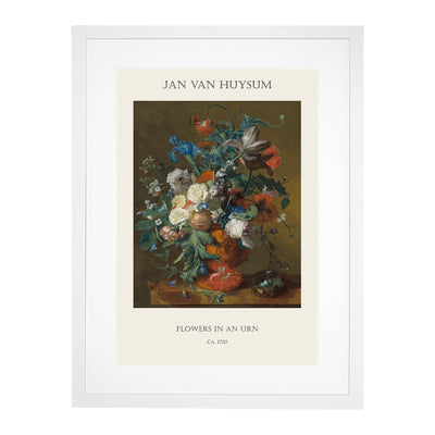 Still Life With Flowers Vol.7 Print By Jan Van Huysum