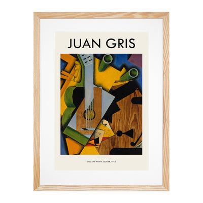 Still Life With Guitar Print By Juan Gris