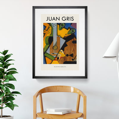 Still Life With Guitar Print By Juan Gris